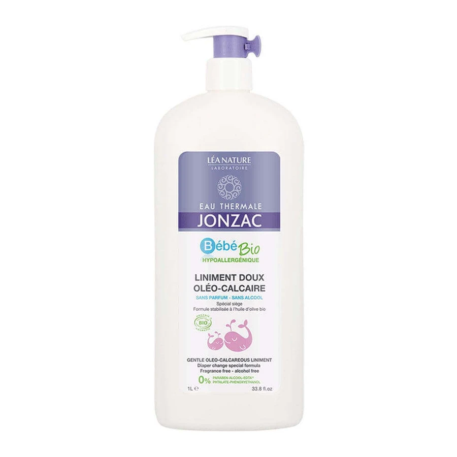 Термальна вода Jonzac Bebe Liniment Doux Oleo Calcaire Special Siege Hypoallergenique Bio 1л: ціни та характеристики