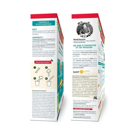 Superdiet Seve Imperiale Biologico 20 Immunité et Respiration 20 Ampoules: цены и характеристики