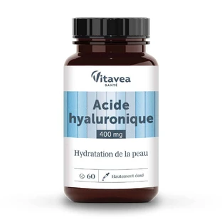 Vitavea Santé Nutri'sentiels Acid Hyaluronique 400mg Hydratation De La Peau 60 comprimés