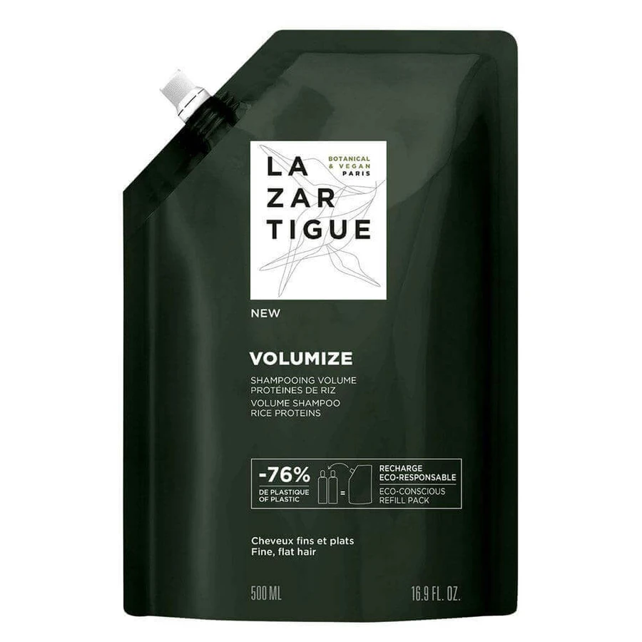 Lazartigue Volumize Eco Recharge Shampoo Volumisant Cheveux Fins et Plats 500 мл: ціни та характеристики