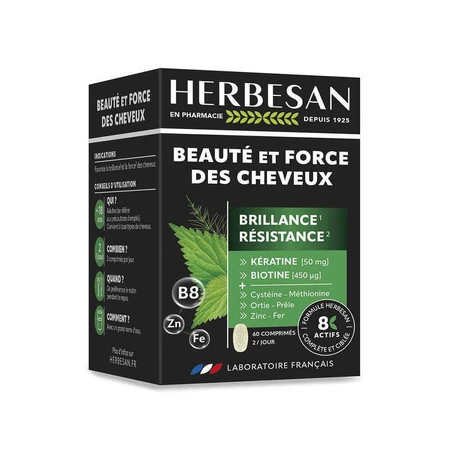 Herbesan Beauté Et Force Des Cheveux 60 Comprimés: цены и характеристики