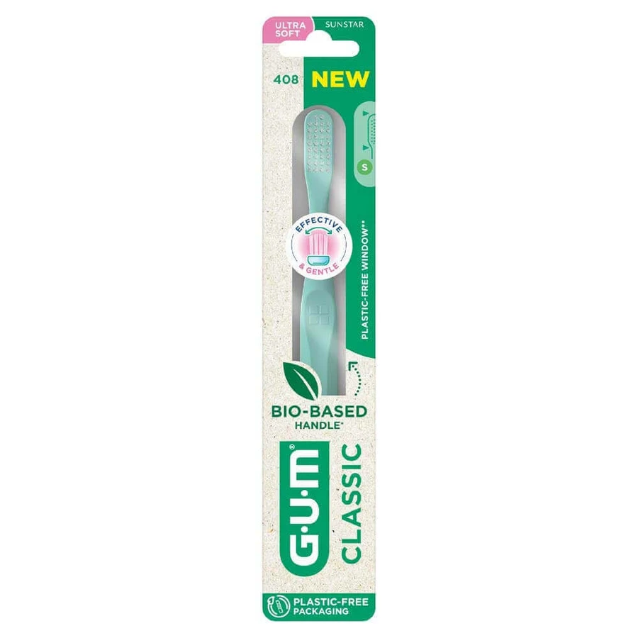 Жуйка Classic Brosse А Dents Bio-Sourcée Ultra Souple 15/100e Compacte x1: ціни та характеристики