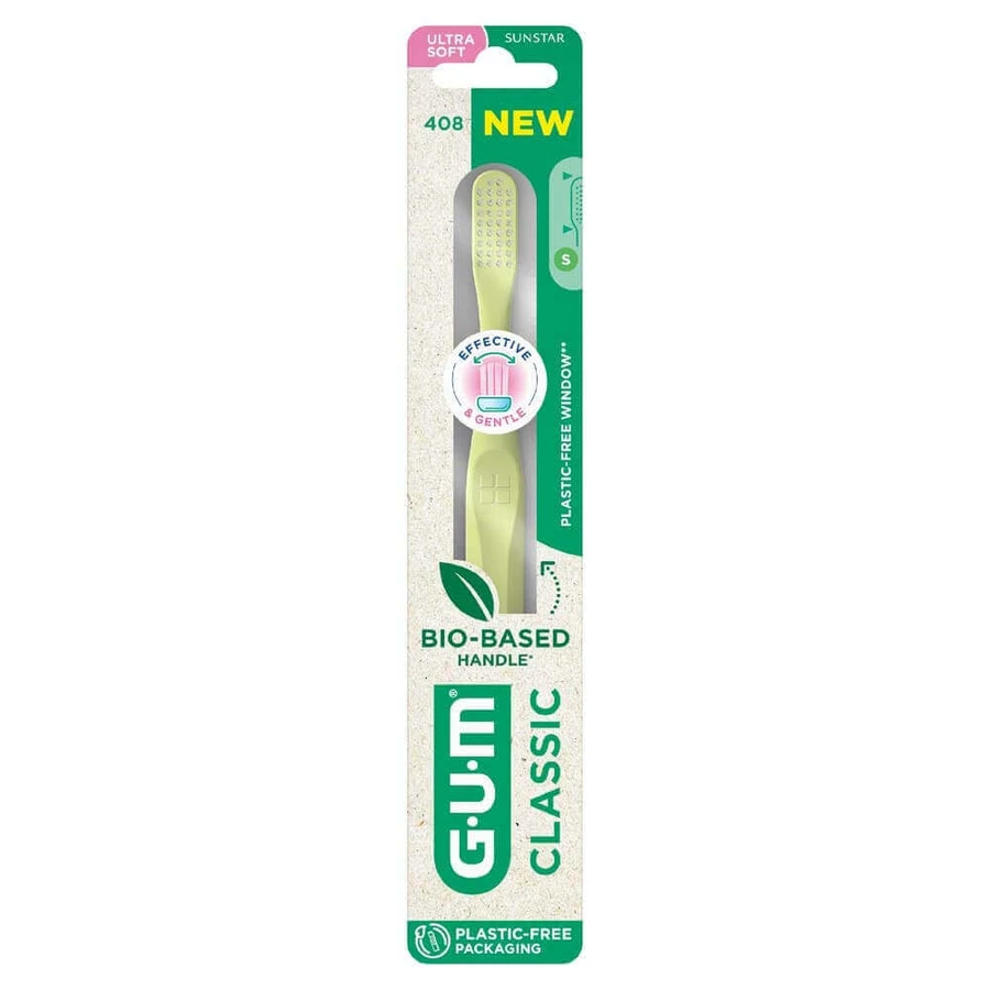 Жуйка Classic Brosse А Dents Bio-Sourcée Ultra Souple 15/100e Compacte x1: ціни та характеристики