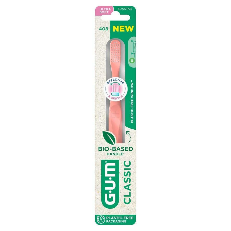 Жуйка Classic Brosse А Dents Bio-Sourcée Ultra Souple 15/100e Compacte x1: ціни та характеристики