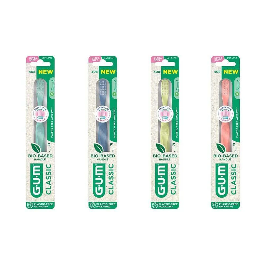 Жуйка Classic Brosse А Dents Bio-Sourcée Ultra Souple 15/100e Compacte x1: ціни та характеристики
