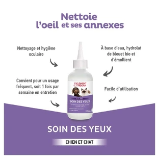 Clement-Thekan Soin des Yeux Chiens et Chats 100мл