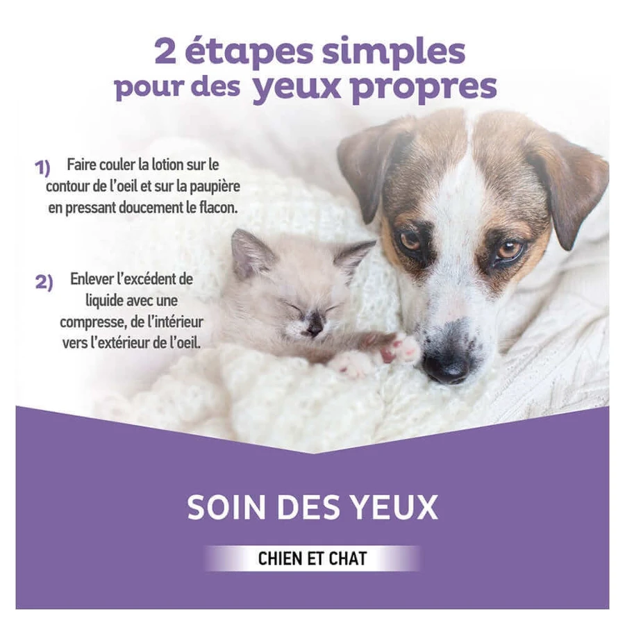 Clement-Thekan Soin des Yeux Chiens et Chats 100мл: ціни та характеристики