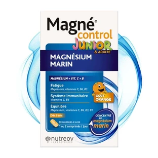 Nutreov Magne Control junior, Морской магний для детей, 30 таблеток