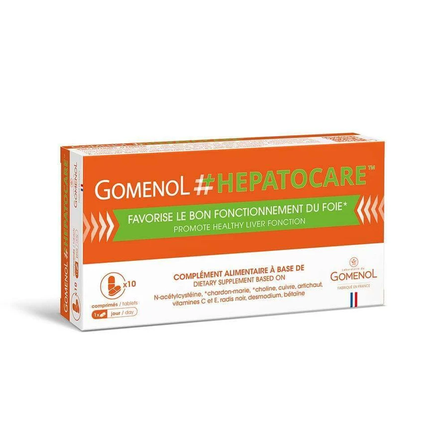 Gomenol Hepatocare 10 comprimés: цены и характеристики