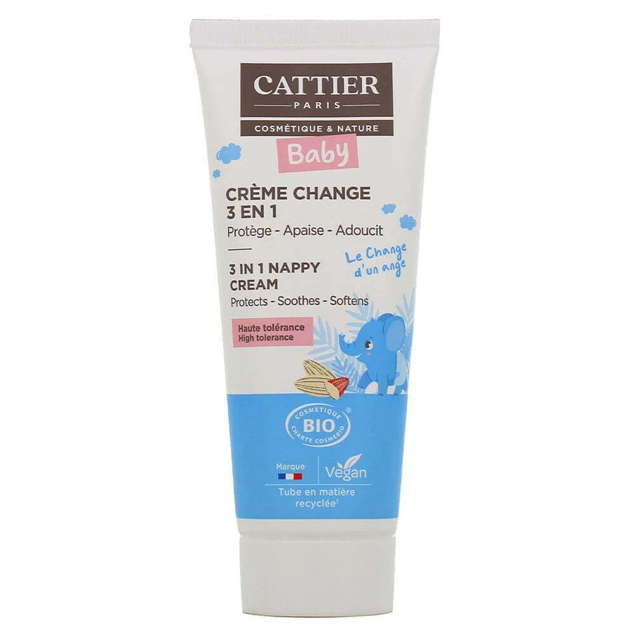 Cattier Bebè Creme Pour Le Change Protectrice Hypoallergenic Bio Tous Types de Peaux Visage et Corps 75ml: цены и характеристики