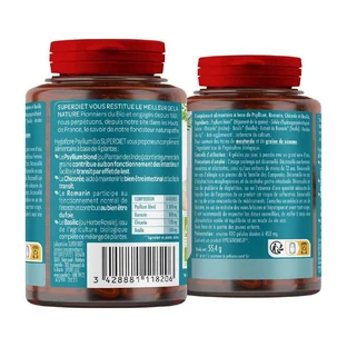 Супердієта Hygiaflore Psyllium Bio 100 гелів