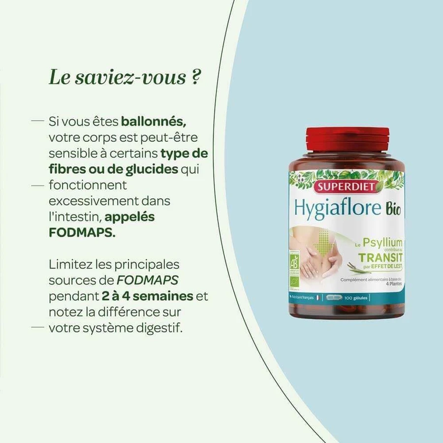 Супердієта Hygiaflore Psyllium Bio 100 гелів: ціни та характеристики