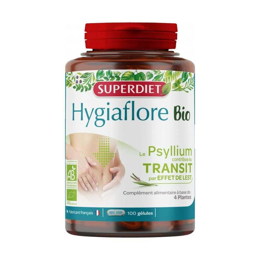 Супердієта Hygiaflore Psyllium Bio 100 гелів: ціни та характеристики