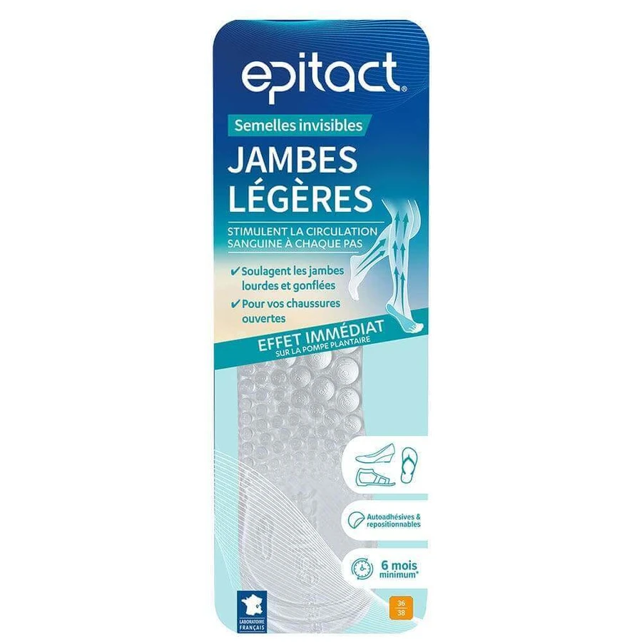 Epitact Semelles Invisibles Jambes légères 1 пара: ціни та характеристики