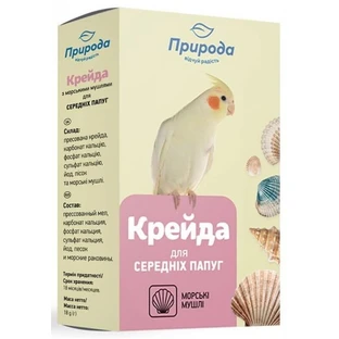 ТМ Природа Мел для нимфы, 12х8х2,5 см