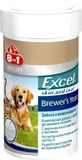 8in1 (8в1) Vitality Excel Brewers Yeast - Витаминная добавка для собак и кошек, поддерживающая здоровье кожи и шерсти, 1430 шт