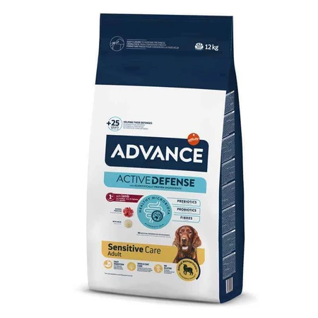 Advance (Эдванс) Dog Sensitive Lamb - Корм ​​с ягненком для взрослых собак с чувствительным пищеварением, 12 кг: цены и характеристики
