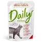 Almo Nature (Альмо Натюр) Daily Cat Chicken&Beef - Вологий корм з куркою та яловичиною для котів (шматочки в желе), 70 г