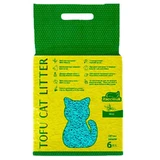 ТМ Хвостик Tofu Cat Litter Mint - Наповнювач, що збирається в грудки Тофу М'ята для котячого туалету, 6 л