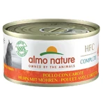 Almo Nature HFC Cat Complete Chicken with Carrots - Консервований корм з куркою та морквою для дорослих котів (рублене м’ясо), 70 г: ціни та характеристики