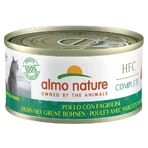 Almo Nature HFC Cat Complete Chicken with Green Beans - Консервований корм з куркою та зеленими бобами для дорослих котів (рублене м’ясо), 70 г: ціни та характеристики