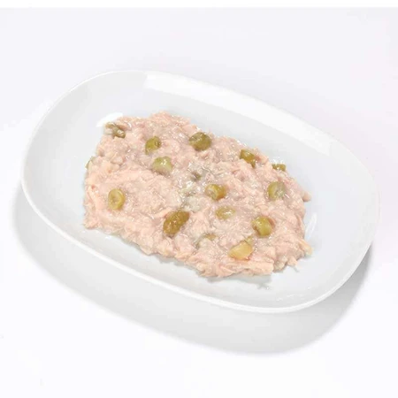 Almo Nature HFC Cat Complete Chicken with Green Beans - Консервований корм з куркою та зеленими бобами для дорослих котів (рублене м’ясо), 70 г: ціни та характеристики