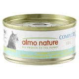 Almo Nature HFC Cat Complete Mackerel with Sweet Potato - Консервований корм зі скумбрією та бататом для дорослих котів (рублене м’ясо), 70 г