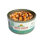 Almo Nature HFC Cat Complete Mackerel with Sweet Potato - Консервований корм зі скумбрією та бататом для дорослих котів (рублене м’ясо), 70 г: ціни та характеристики