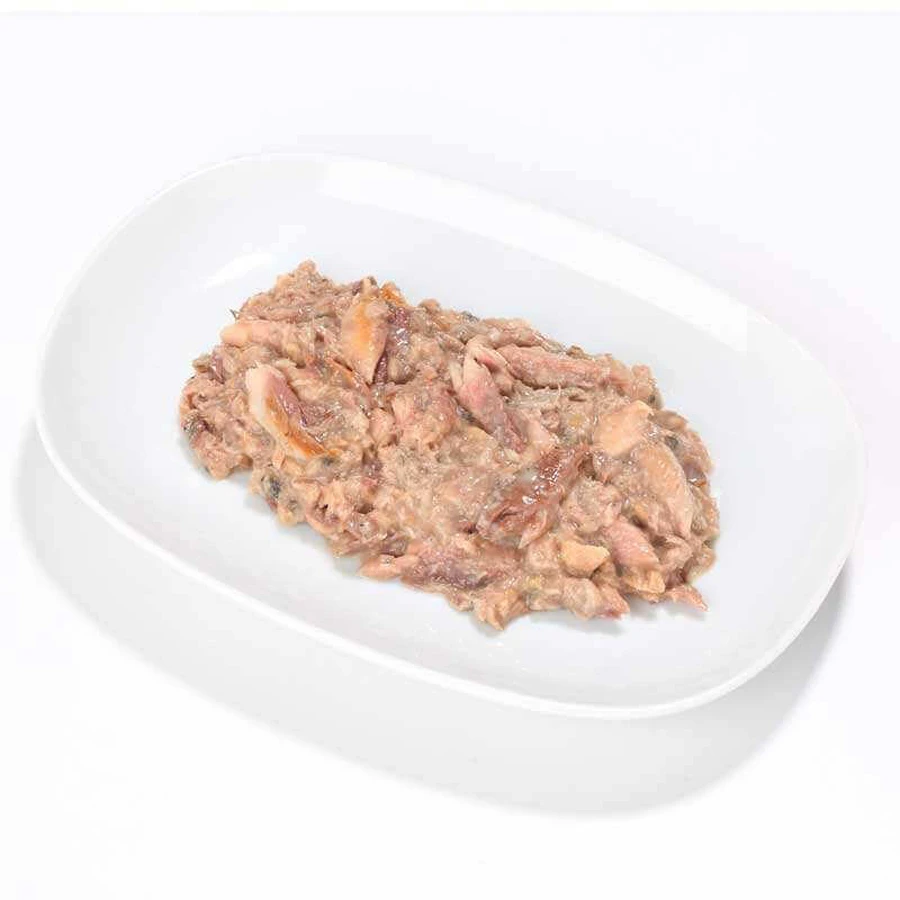 Almo Nature HFC Cat Complete Mackerel with Sweet Potato - Консервований корм зі скумбрією та бататом для дорослих котів (рублене м’ясо), 70 г: ціни та характеристики