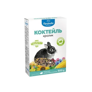 ТМ Природа Корм Коктейль Кролик для гризунів, 500 г