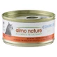 Almo Nature HFC Cat Complete Salmon and Tuna with Carrots - Консервований корм з лососем, тунцем та морквою для дорослих котів (рублене м’ясо), 70 г