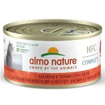 Almo Nature HFC Cat Complete Salmon and Tuna with Carrots - Консервований корм з лососем, тунцем та морквою для дорослих котів (рублене м’ясо), 70 г: ціни та характеристики