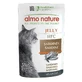 Almo Nature HFC Jelly Adult Cat Sardines - Консервированный корм с сардинами для взрослых кошек (кусочки в желе), 55 г