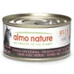 Almo Nature HFC Jelly Adult Cat Tuna&Sea Bass - Консервований корм з тунцем та морським окунем для дорослих котів (шматочки в желе), 70 г