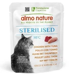 Almo Nature HFC Sterilised Cat Chicken with Tuna - Консервований корм з куркою та тунцем для стерилізованих котів (рублене м’ясо), 50 г: ціни та характеристики