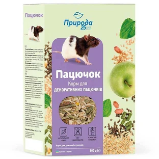 ТМ Природа Корм ​​Крыса для декоративных крысок, 500 г
