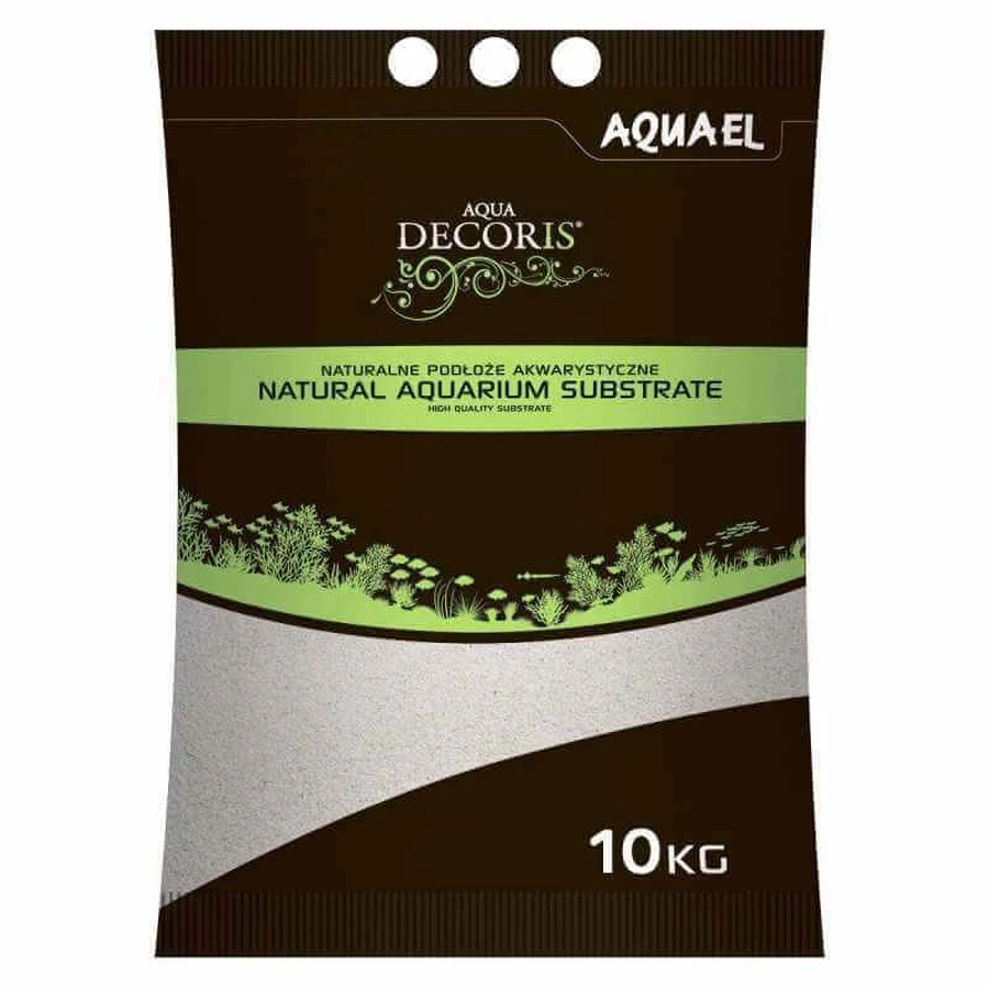 AquaEL (АкваЭль) Natural Aquarium Substrate Quarzsand 0,1-0,3 mm - Натуральный кварцевый песок для аквариума зернистостью 0,1-0,3 мм, 10 кг: цены и характеристики