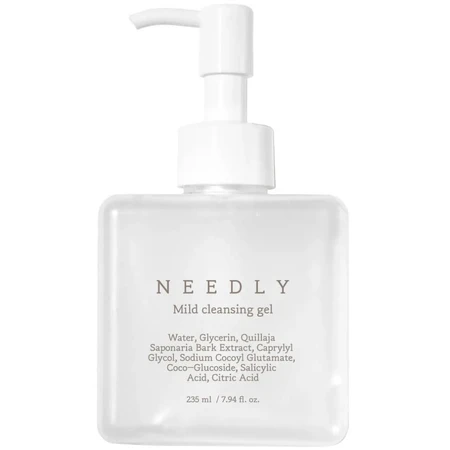 Гель для вмивання Needly Mild Cleansing Gel, м'який, очищувальний, 235 мл: ціни та характеристики
