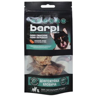 Barpi - Хрусткі смаколики Довгожуйка яловича для тварин, 20 г