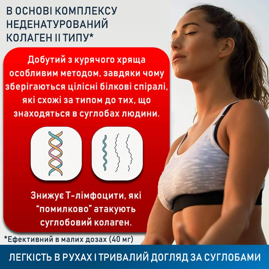 Коллаген неденатурированный II типа для суставов 440 мг, капсулы, №60: цены и характеристики