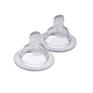 Mam Ultra Soft Silicone Teats Flow X Dense Liquid X2 6 Months E Plus