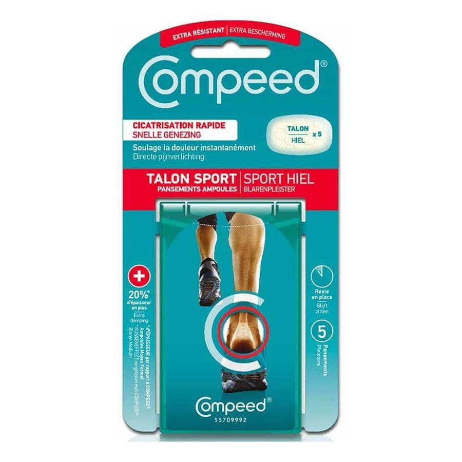 Пяточные повязки Compeed X5: цены и характеристики