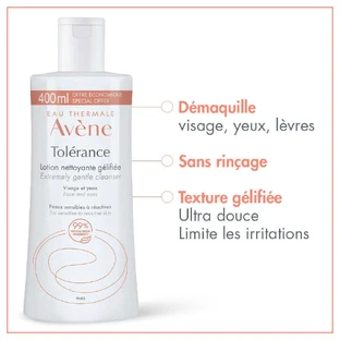 Avène Tolérance Очищающий лосьон-гель Peaux Sensibles 400 мл