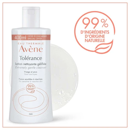 Avène Tolérance Очищающий лосьон-гель Peaux Sensibles 400 мл: цены и характеристики