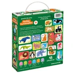 Пазли CzuCzu Wild Animals Matching Puzzles для дітей від 18 місяців, 36 елементів: ціни та характеристики