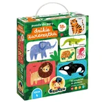 Пазли CzuCzu Wild Animals Matching Puzzles для дітей від 18 місяців, 36 елементів: ціни та характеристики