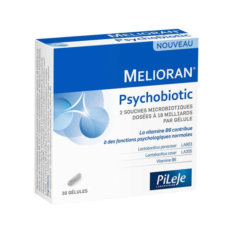 Pileje Melioran Меліоран Психобіотик 30 капсул: ціни та характеристики