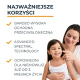 Eucerin Захист від сонця Sensitive Protect, дитячий захисний спрей, ультралегкий, SPF 50+, 200 мл