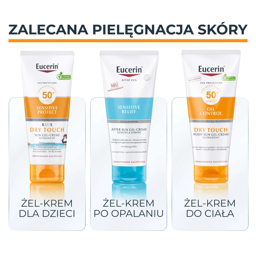 Eucerin Sun Protection Sensitive Protect, детский защитный спрей, ультралегкий, SPF 50+, 200 мл: цены и характеристики