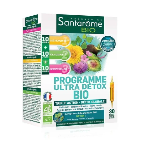 Santarome Bio Detox Programme 30 ампул: цены и характеристики